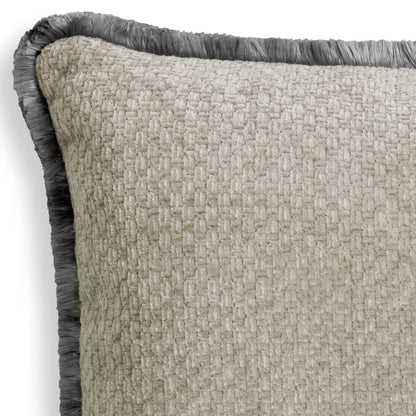Fringed Minimalist Cushion S Paia | Cabothousefurniture.com