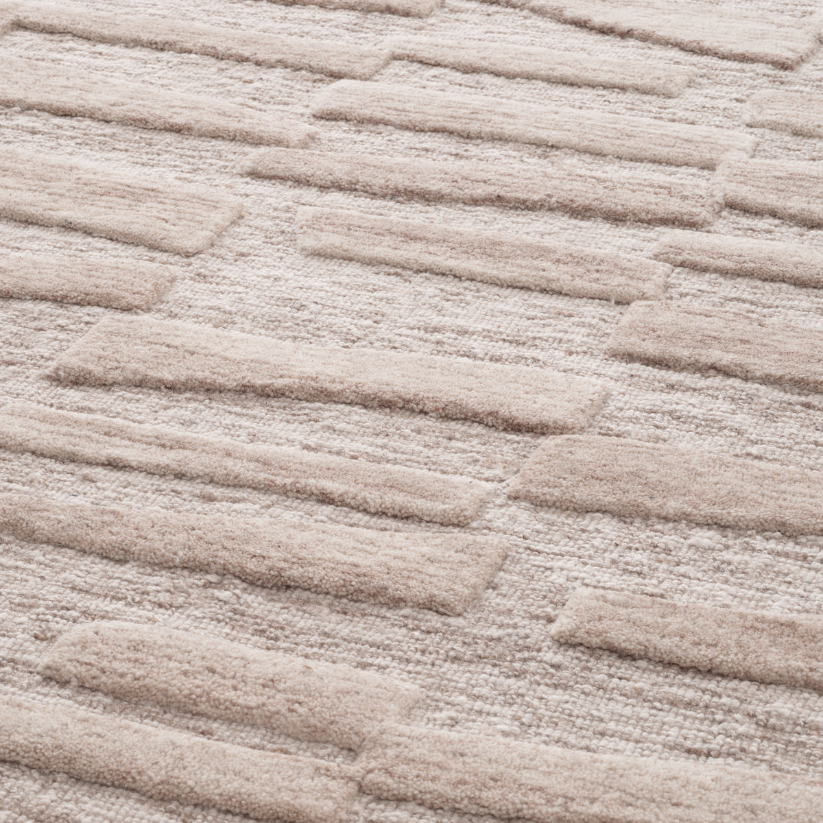 Beige Wool Carpet Sestri | Cabothousefurniture.com