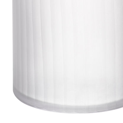 White Frosted Glass Vase S Haight | Cabothousefurniture.com