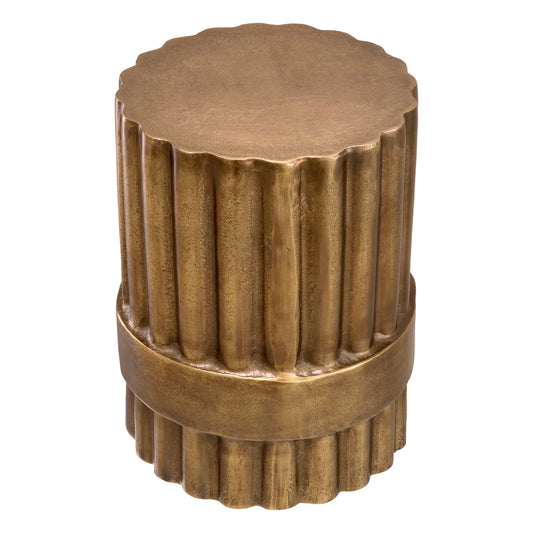 Antique Brass Side Table Padua S