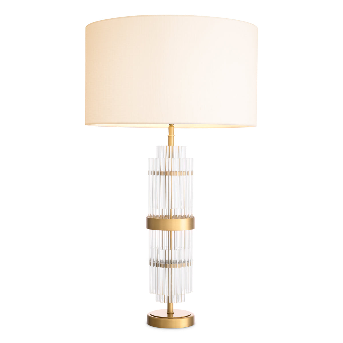 Clear Glass Table Lamp East