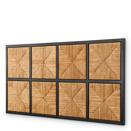 Woven Seagrass Headboard Aruba | Cabothousefurniture.com