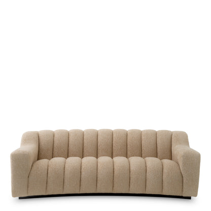 Channeled Boucle Sofa S Kelly