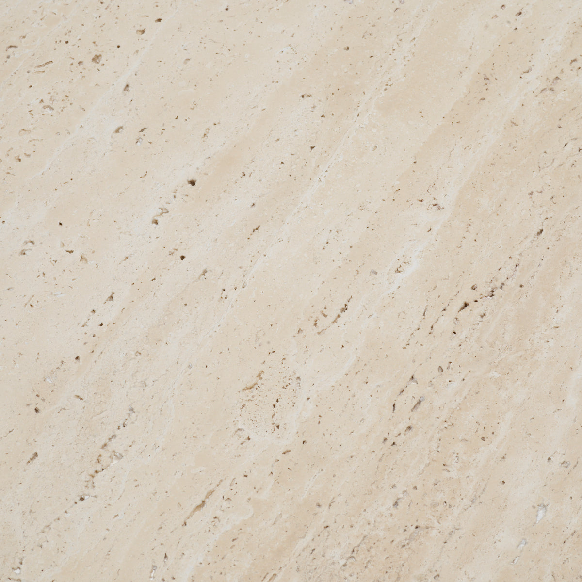 Round Travertine Side Table Ranco | Cabothousefurniture.com