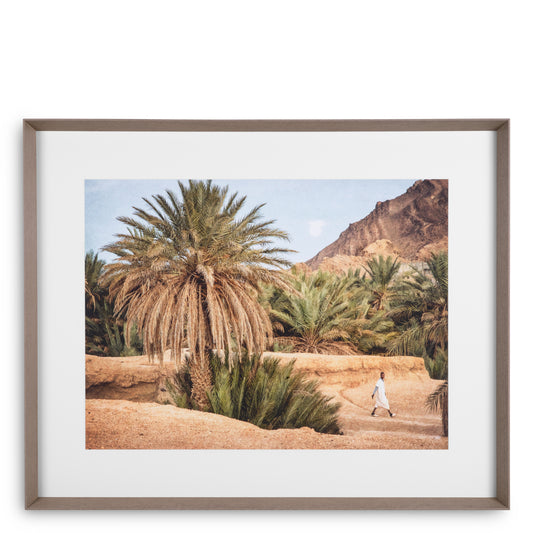 Exotic Art Print Moroccan Oasis