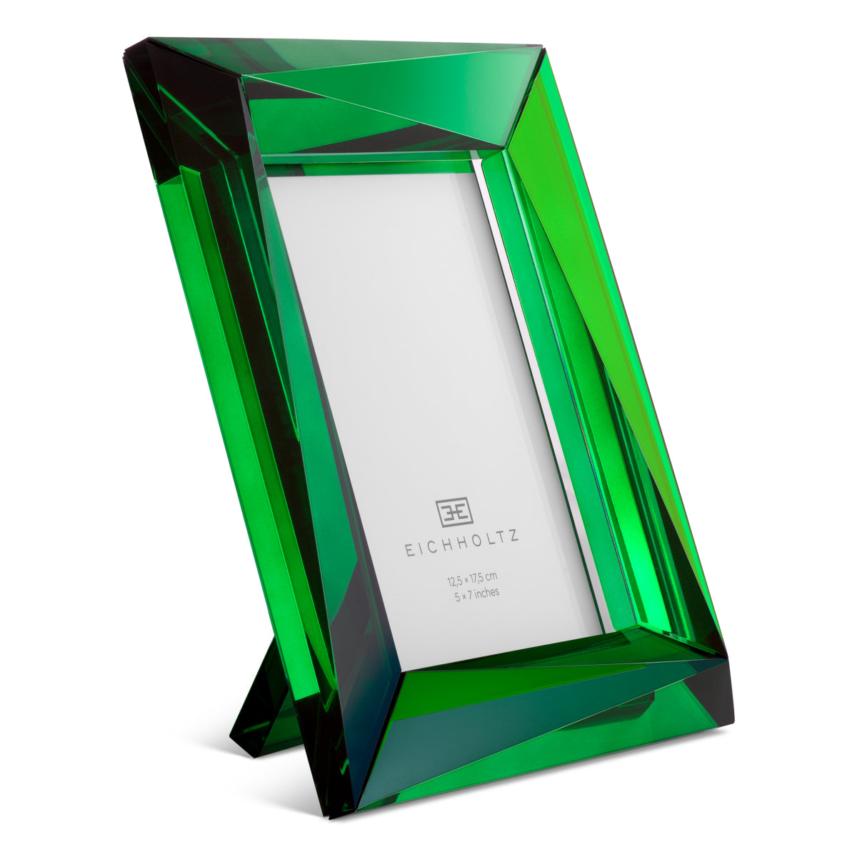 Green Crystal Picture Frames (2) Obliquity | Cabothousefurniture.com