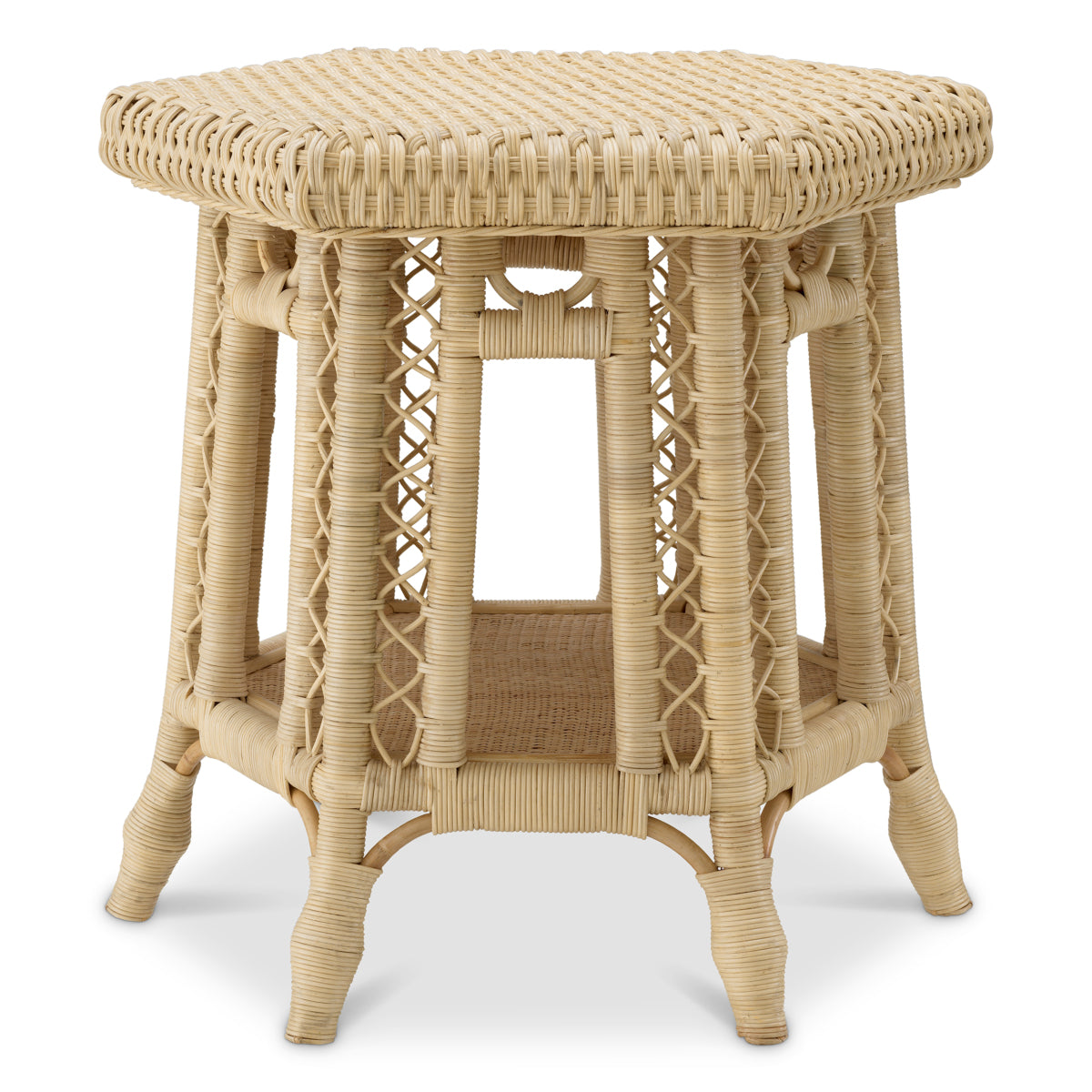 Natural Rattan Side Table Tiago