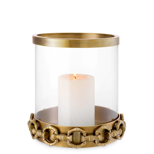 Vintage Brass Hurricane Clementine