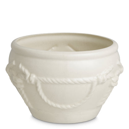 Off-white Ceramic Planter Giverny