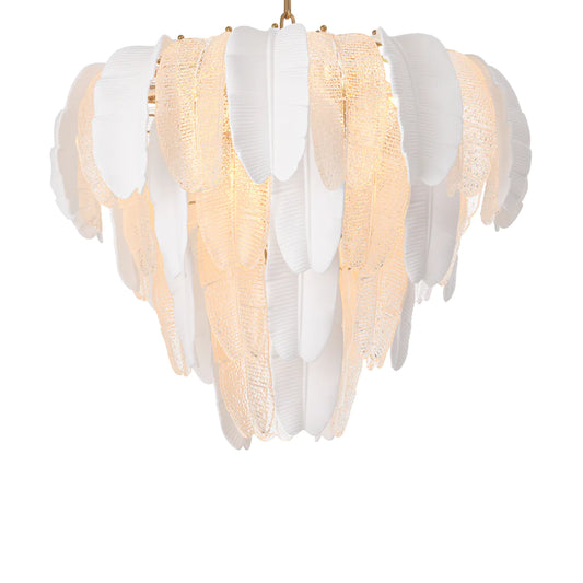Glass Layered Chandelier Saint Lucia