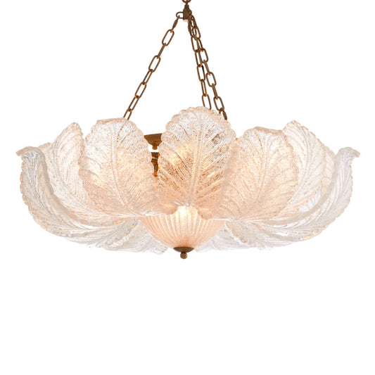 Glass Leaf Chandelier Cabrillo