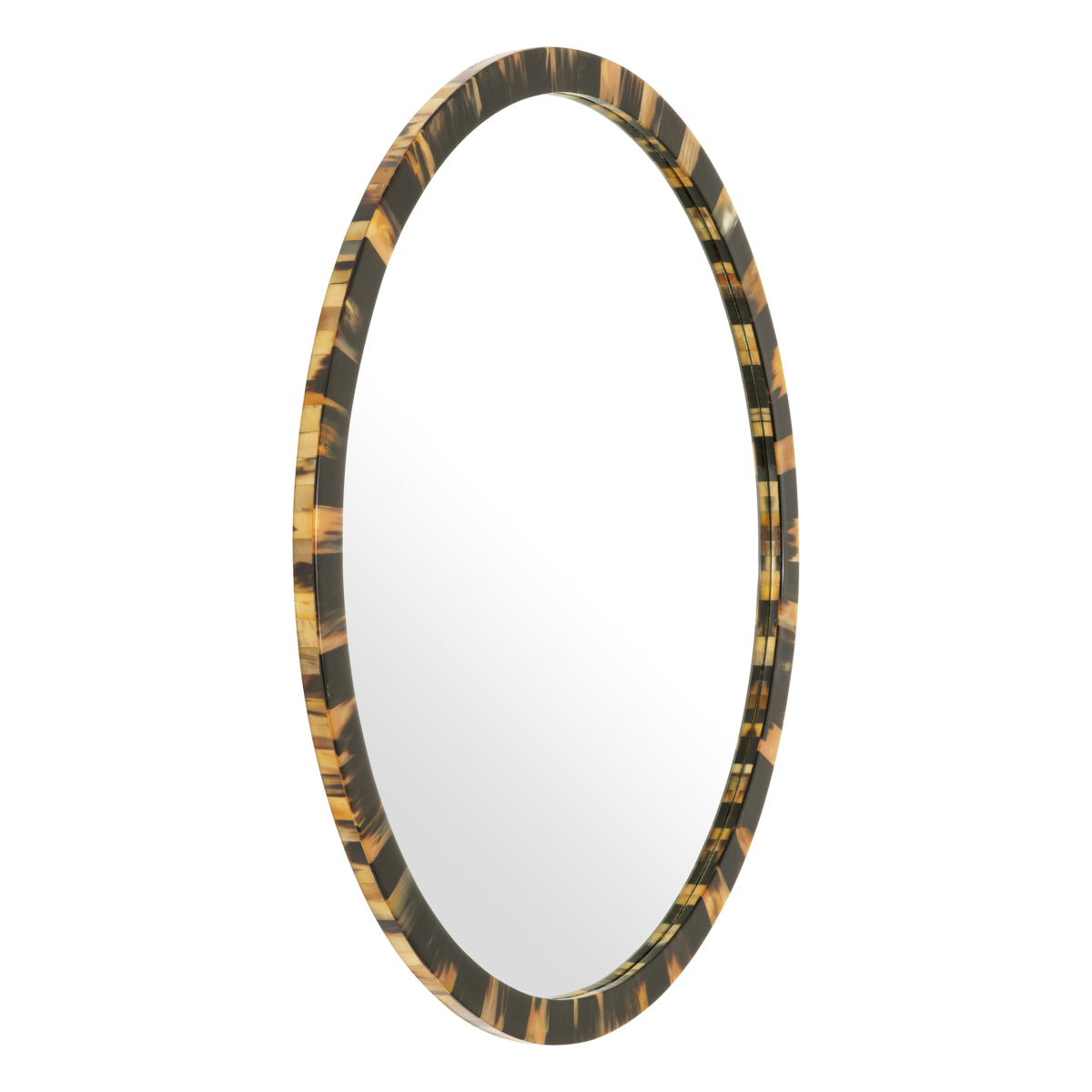 Natural Horn Mirror XL Saint Jerome | Cabothousefurniture.com