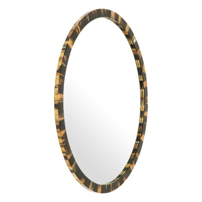 Natural Horn Mirror XL Saint Jerome | Cabothousefurniture.com