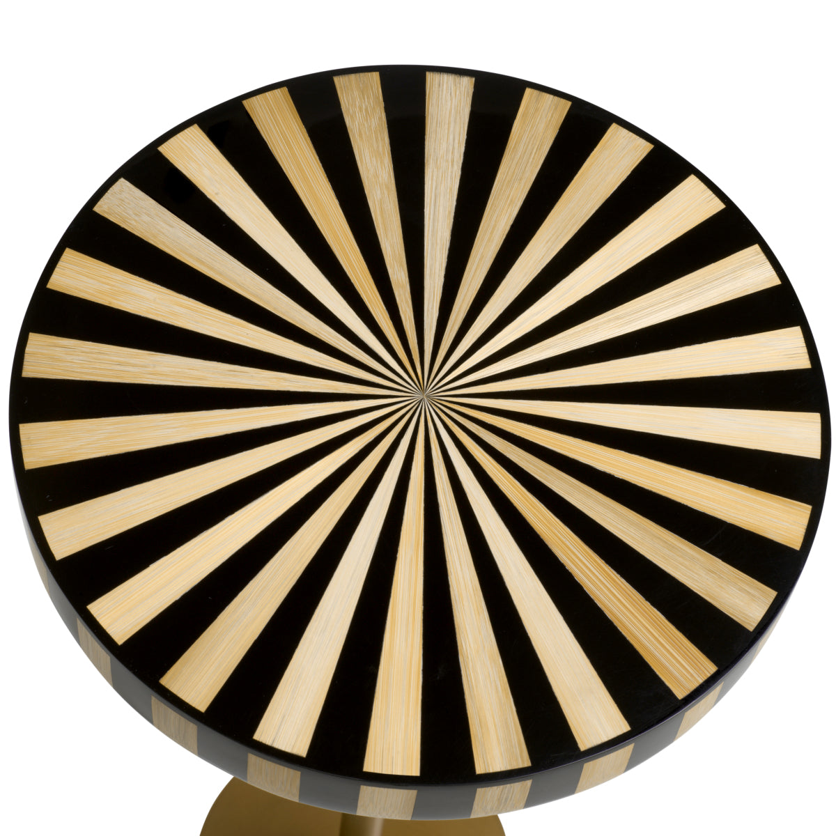 Striped Top Side Table Albany