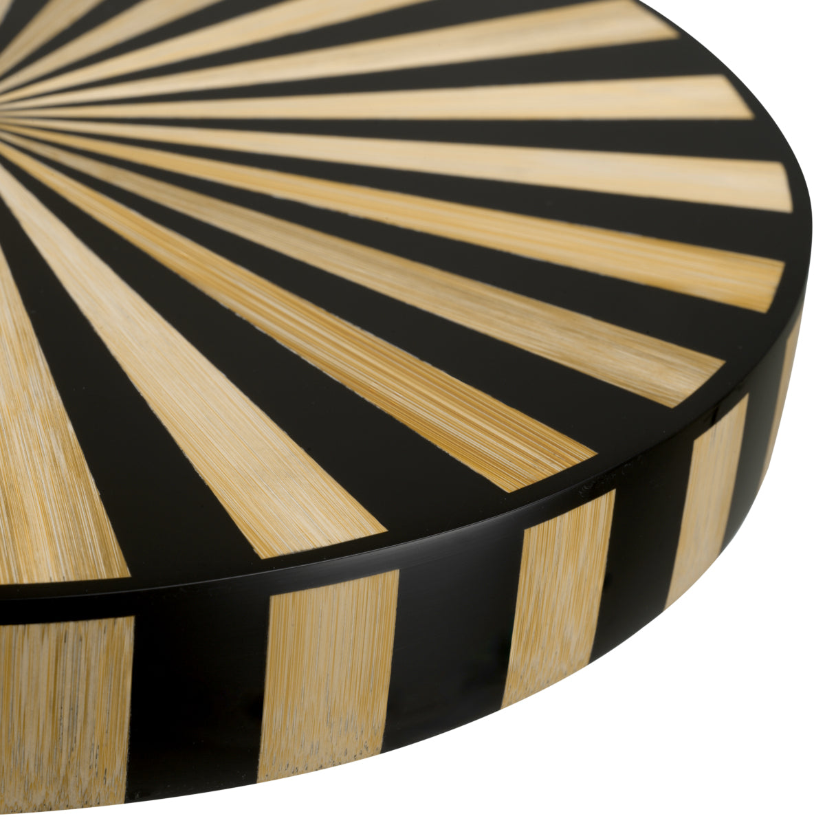 Striped Top Side Table Albany