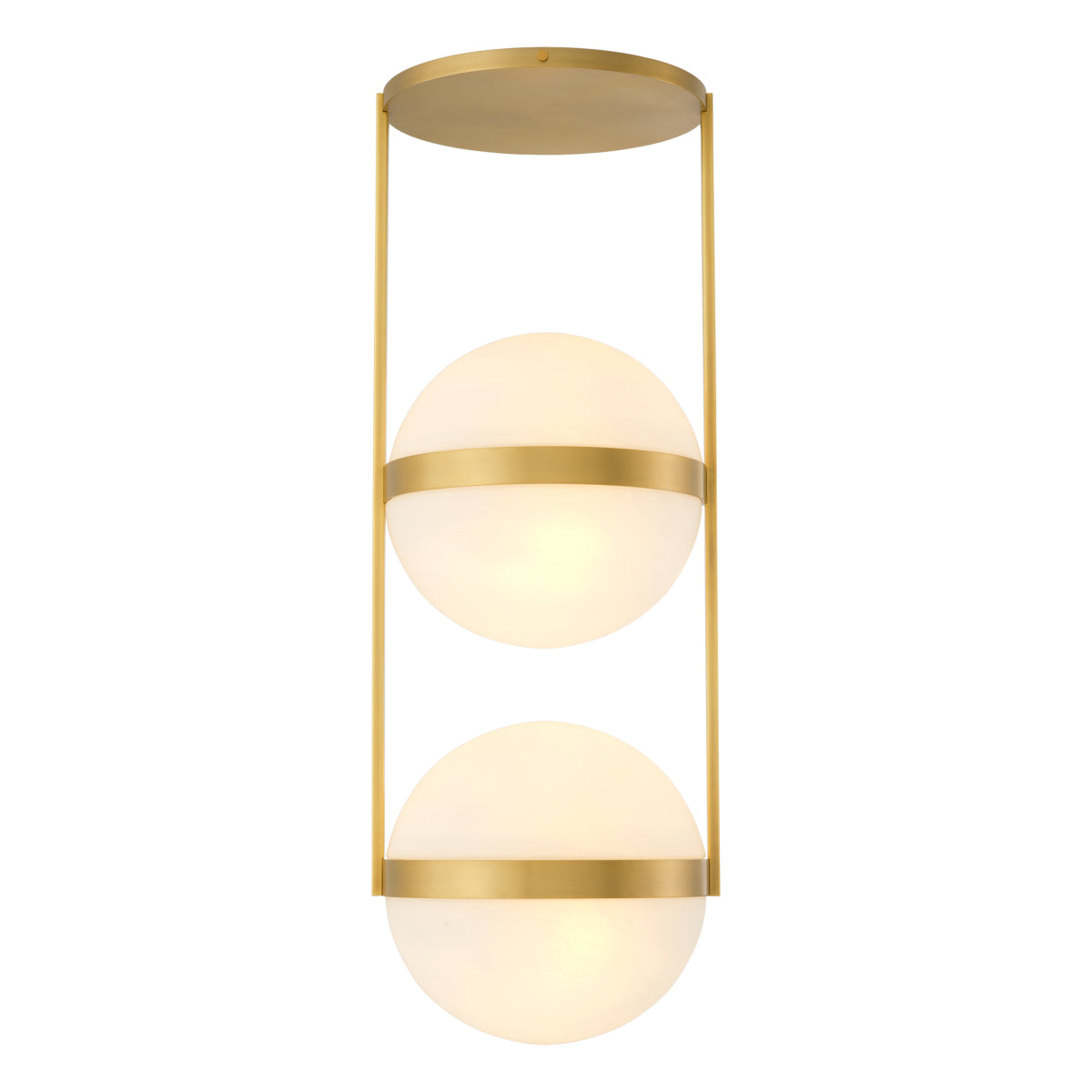 Globe Double Ceiling Lamp Dover | Cabothousefurniture.com