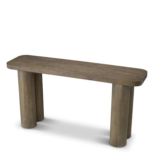 Rectangular Wooden Console Table Lindbrook | Cabothousefurniture.com