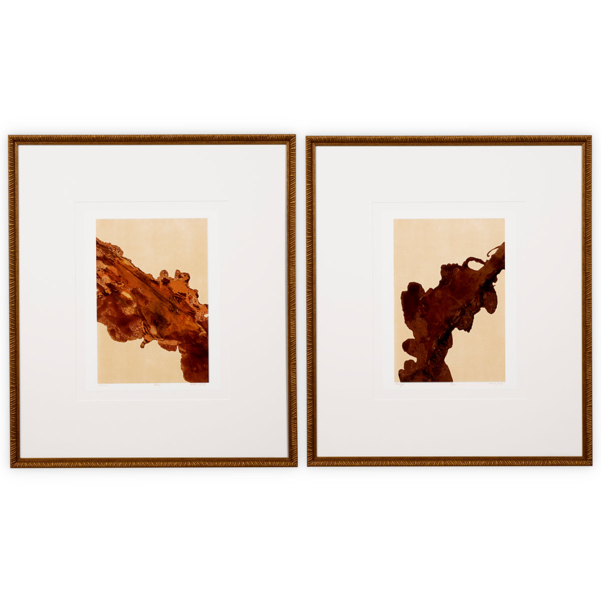 Abstract Art Prints (2) Mirage & Rêverie | Cabothousefurniture.com