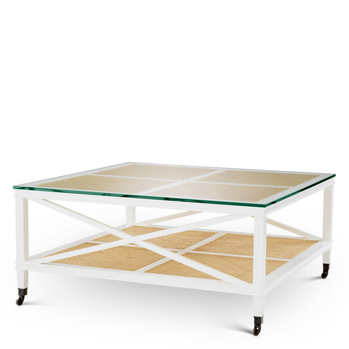 Natural Cane Coffee Table Bahamas | Cabothousefurniture.com