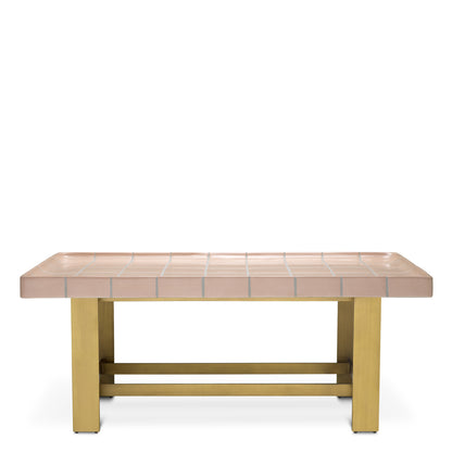 Pink Glaze Coffee Table Adrian