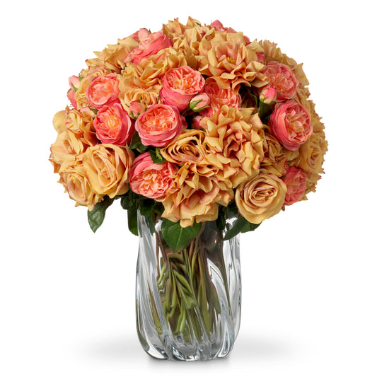 Artificial Floral Bouquet (72pcs) Roses | Cabothousefurniture.com
