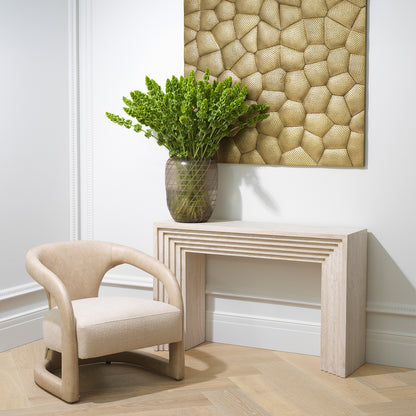 Travertine Console Table Tarrington