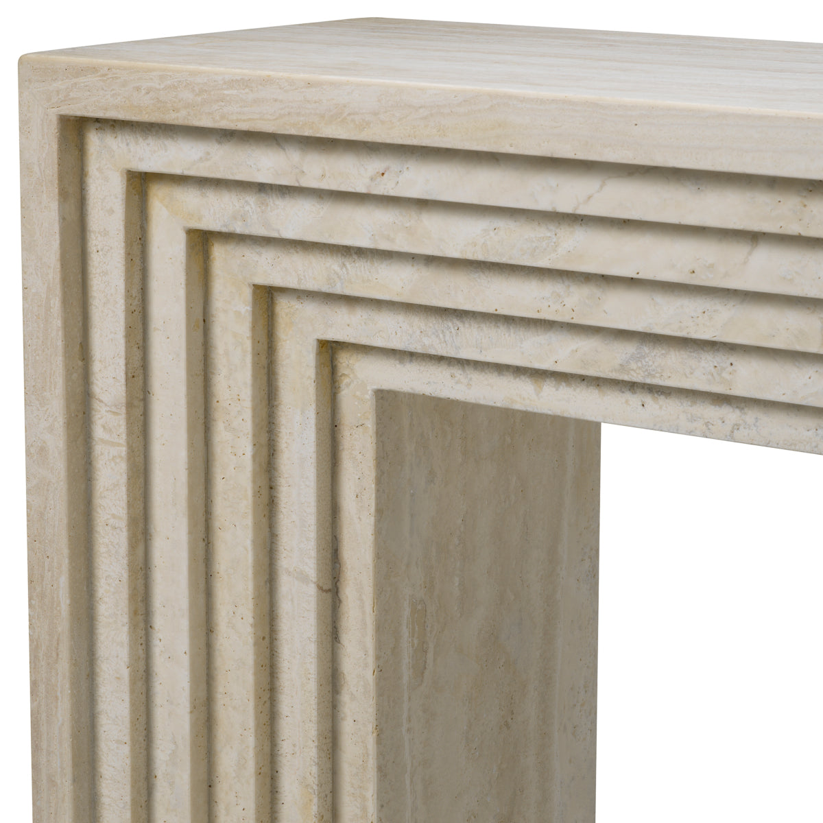 Travertine Console Table Tarrington