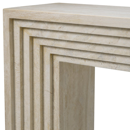 Travertine Console Table Tarrington