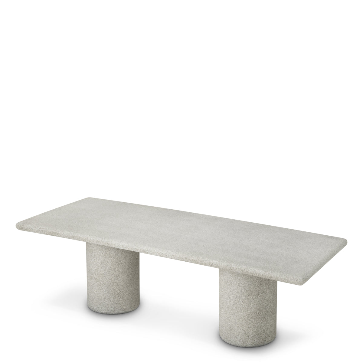 Stone Outdoor Dining Table Cloverdale | Cabothousefurniture.com