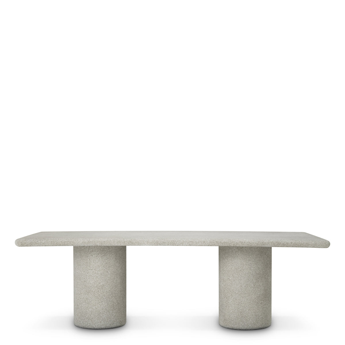 Stone Outdoor Dining Table Cloverdale | Cabothousefurniture.com