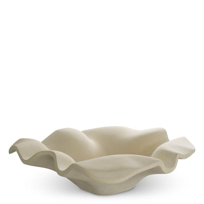 Cream Outdoor Bowl Oceana | Cabothousefurniture.com