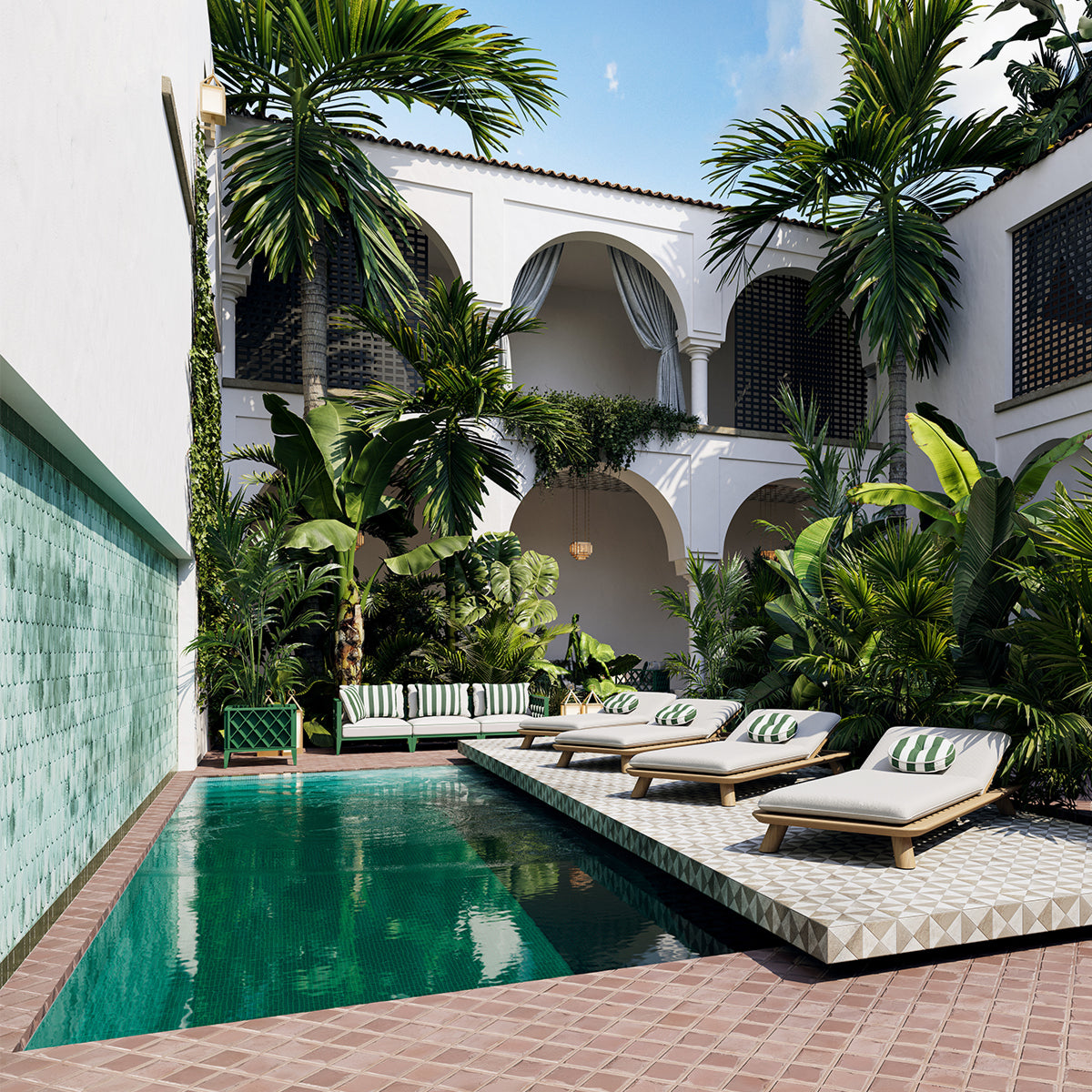 3-Seater Outdoor Sofa Ocean Club | Cabothousefurniture.com