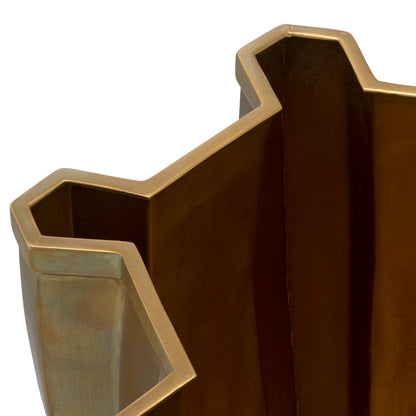 Vintage Brass Wine Cooler Napoli | Cabothousefurniture.com