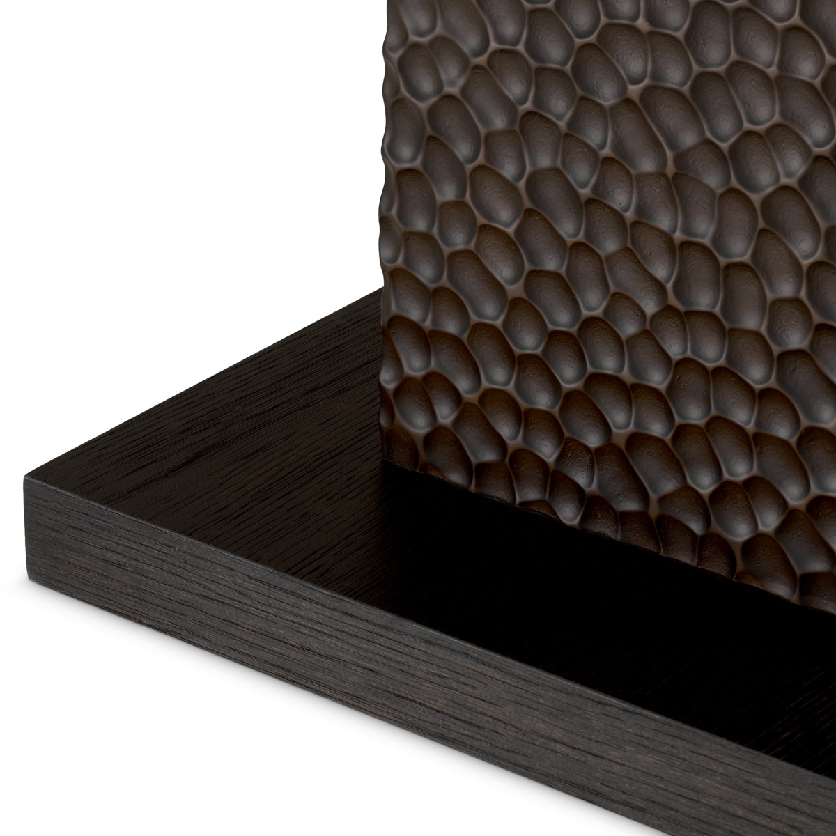 Oak Veneer Side Table Bravon | Cabothousefurniture.com