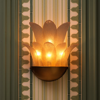 Gold Wall Lamp Melrose | Cabothousefurniture.com