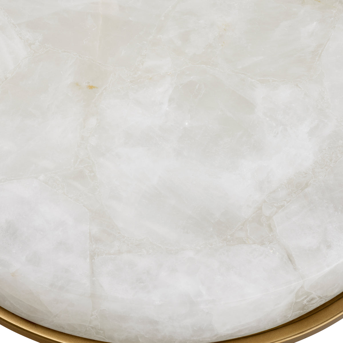 Crystal Round Side Tables (2) Hoxton | Cabothousefurniture.com