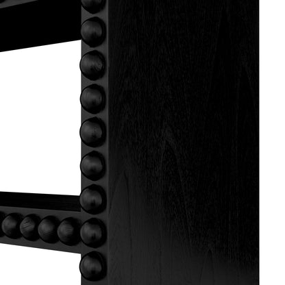 Black Wooden Cabinet Kenton | Cabothousefurniture.com