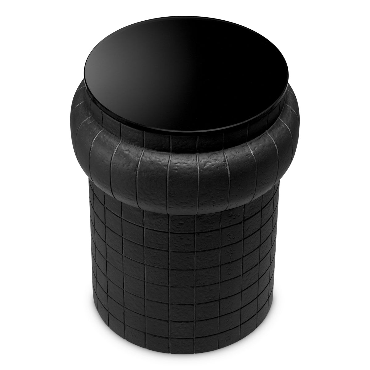 Black Finish Side Table Tortugo | Cabothousefurniture.com
