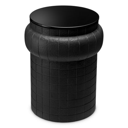 Black Finish Side Table Tortugo | Cabothousefurniture.com