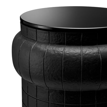 Black Finish Side Table Tortugo | Cabothousefurniture.com