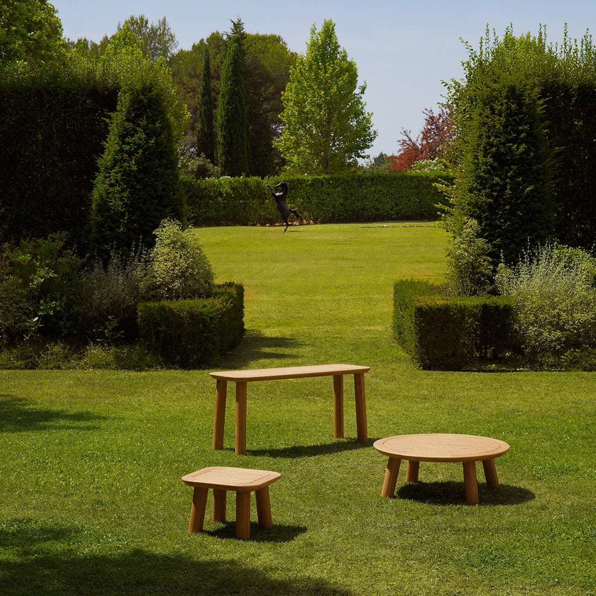 Teak Outdoor Coffee Table Weston | Cabothousefurniture.com