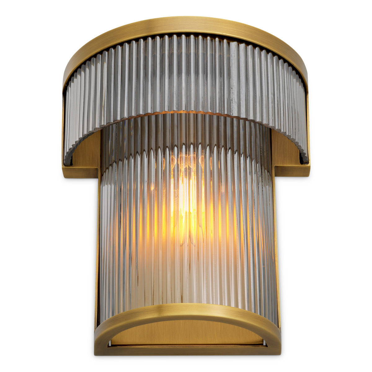 Ribbed Glass Wall Lamp Andromeda | Cabotfurniture.com