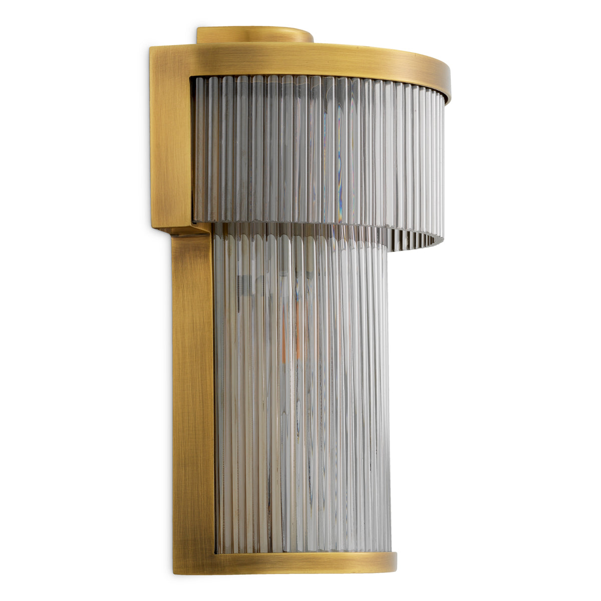 Ribbed Glass Wall Lamp Andromeda | Cabotfurniture.com