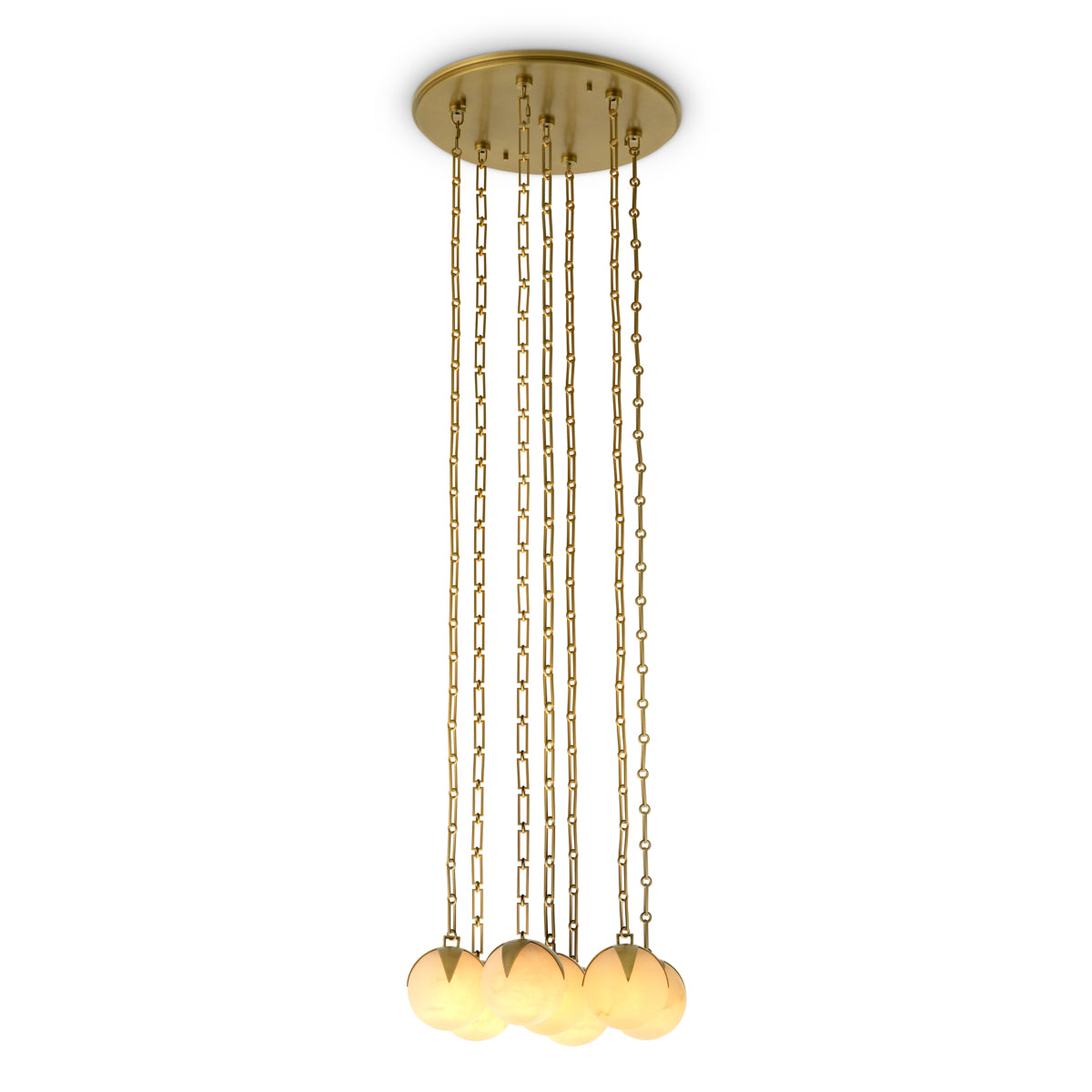 Alabaster Chandelier Alesa | Cabotfurniture.com