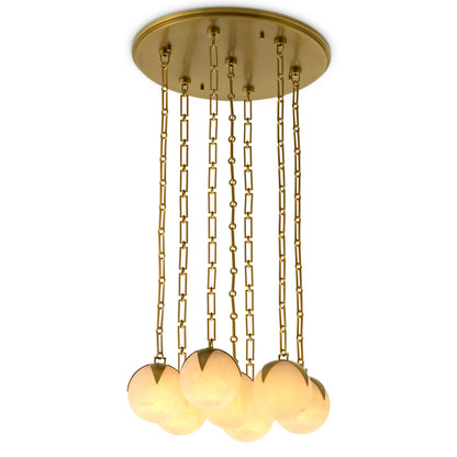 Alabaster Chandelier Alesa | Cabotfurniture.com