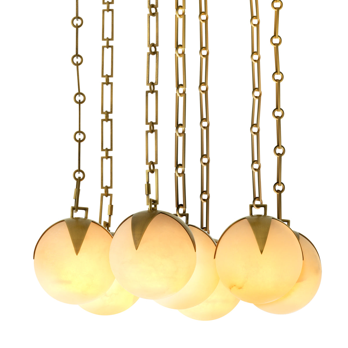 Alabaster Chandelier Alesa | Cabotfurniture.com
