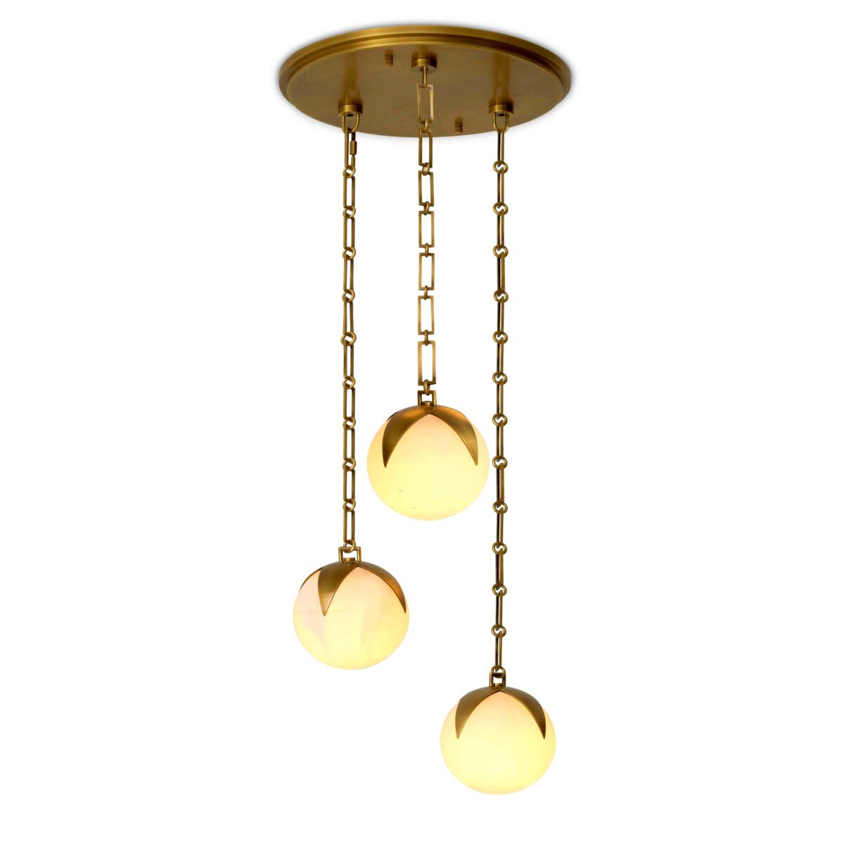 Alabaster Chandelier Alesa | Cabotfurniture.com