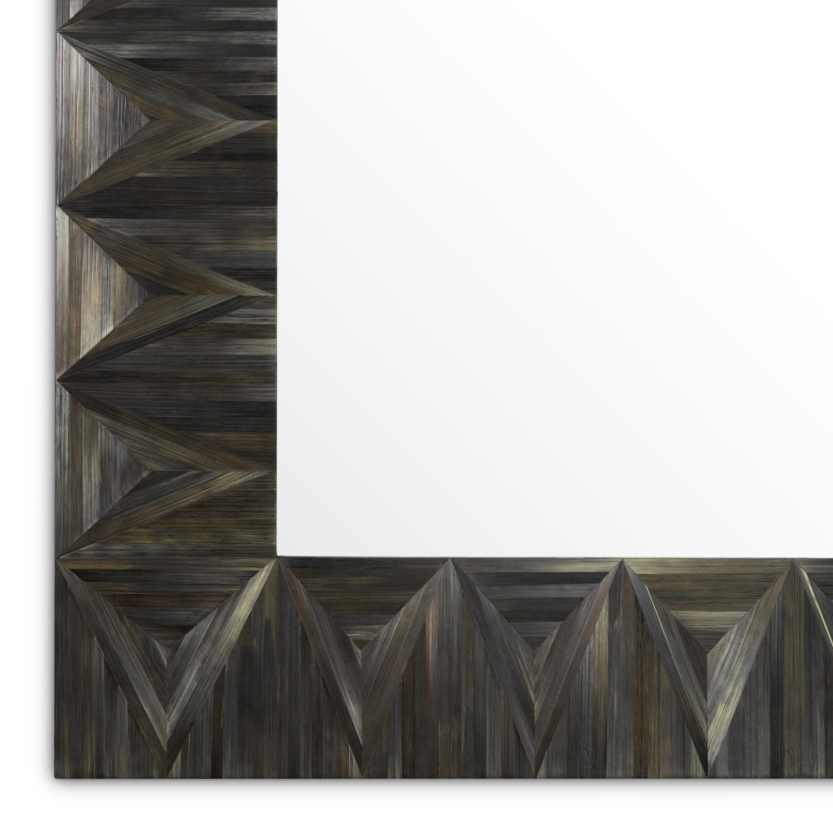 Charcoal Wood Mirror Belmont | Cabothousefurniture.com