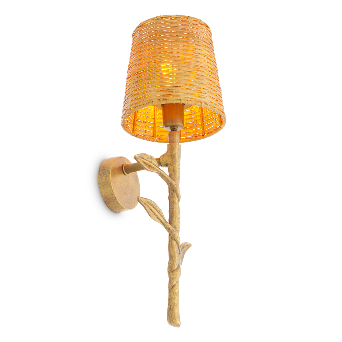 Rattan Wall Lamp Farini | Cabothousefurniture.com