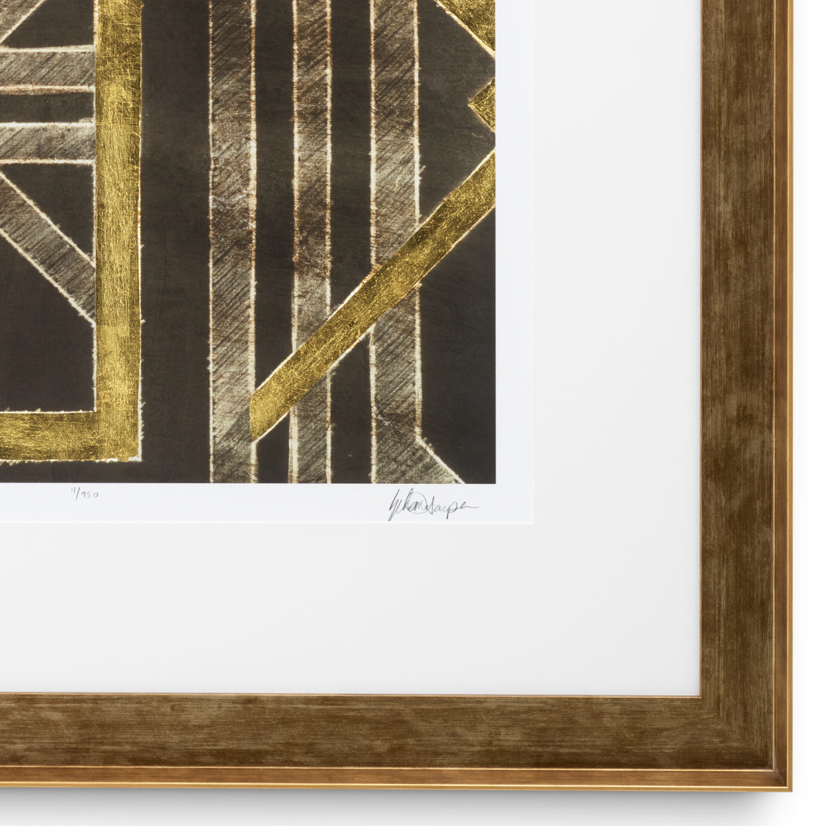 Prints (2) Trellis Pattern I Harper | Cabothousefurniture.com